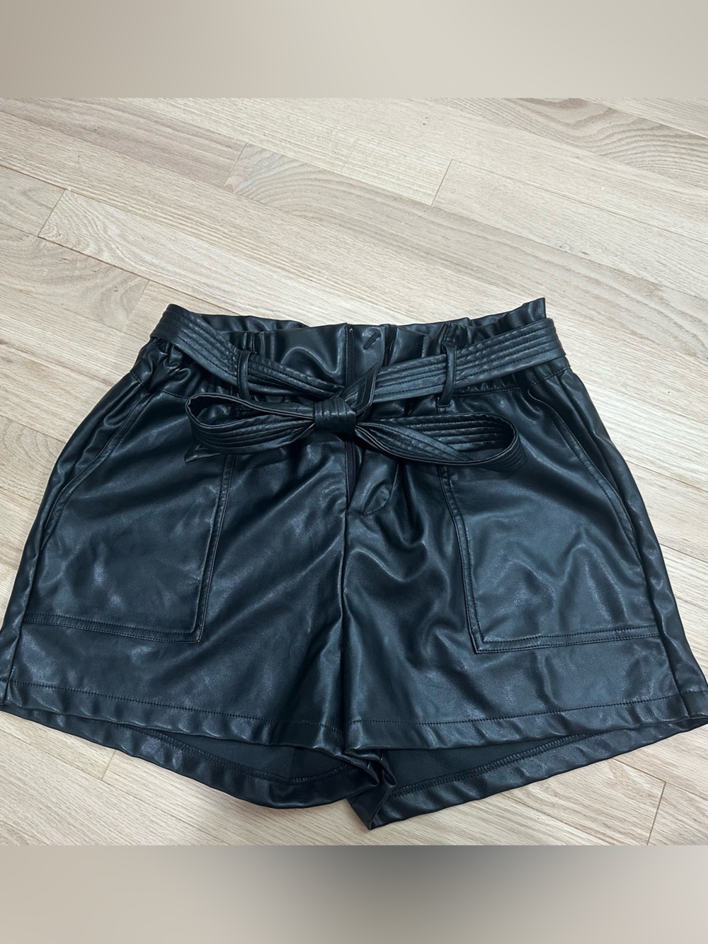 Leather Shorts